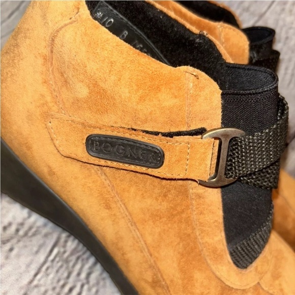Bogner Winter Suede Boots Shoes Tan Women’s Size 10 Beige Snow Outdoor Neutral - Picture 3 of 8